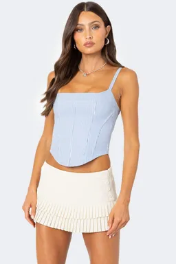 Corset rayado cammie de Edikted en Tops para argentina