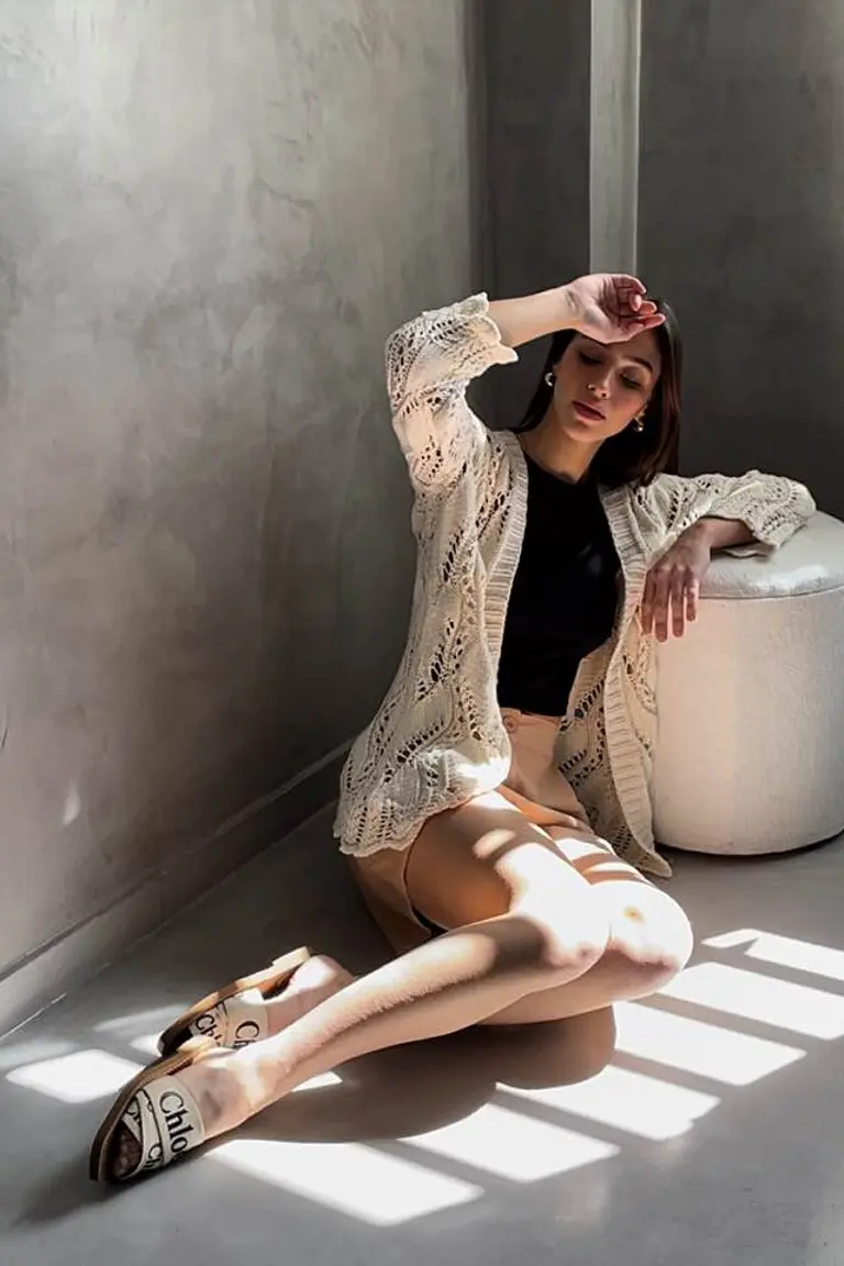 Saco Calado Abierto de Hesed en Kimonos para argentina