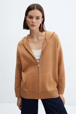 Sudadera punto cremallera de Mango en Buzos y Sweaters para argentina
