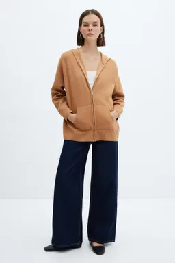 Sudadera punto cremallera de Mango en Buzos y Sweaters para argentina