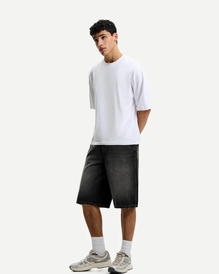 Bermuda denim skater de Bershka en Bermudas y Shorts para argentina