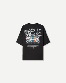 Remera manga corta estampada de Bershka en Remeras y Polos para argentina