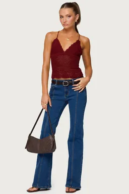 Jeans tiro bajo starrie de Edikted en Pantalones para argentina