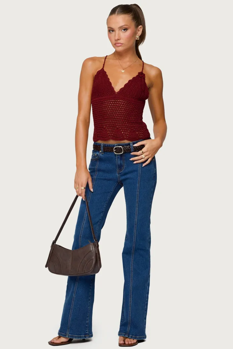 Jeans tiro bajo starrie de Edikted en Pantalones para argentina