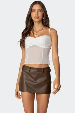 Top malla transparente viv de Edikted en Tops para argentina