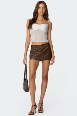 Top malla transparente viv de Edikted en Tops para argentina