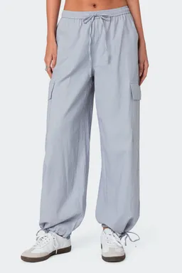 Pantalón cargo estilo lino de Edikted en Pantalones para argentina