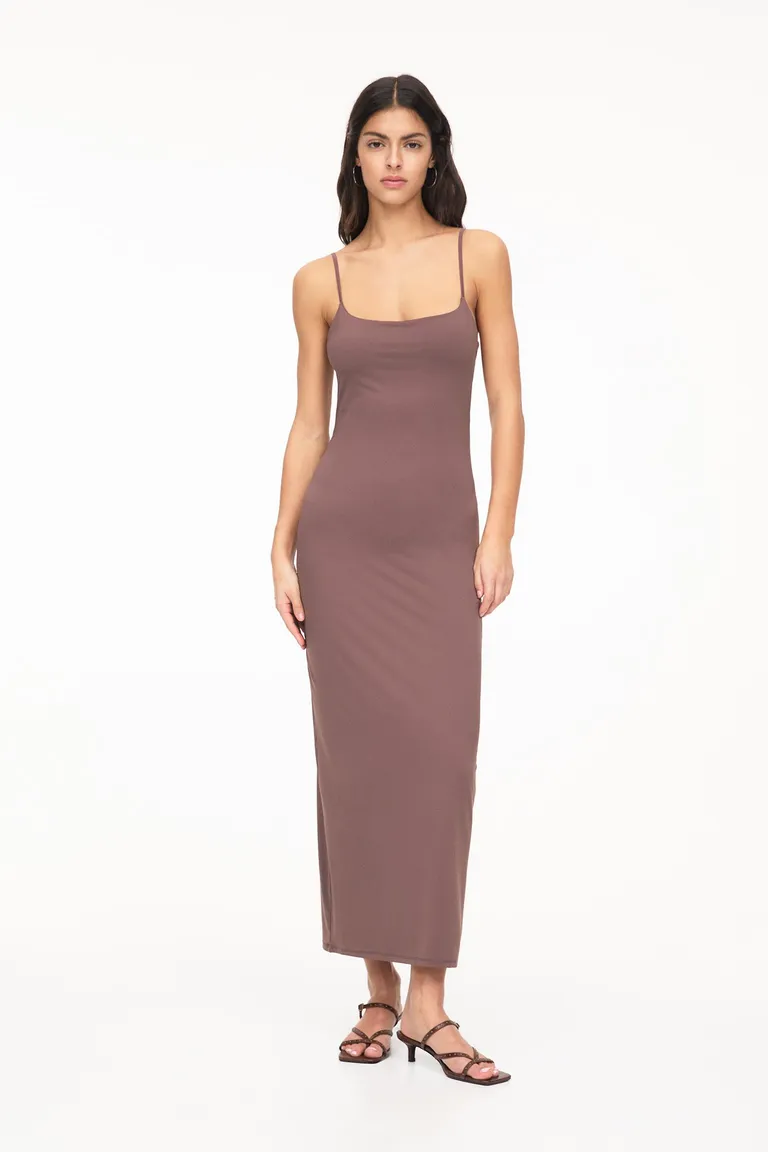 Vestido midi poliamida de Pull&Bear en Vestidos para argentina