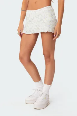 Minifalda daydream estampada waffle de Edikted en Shorts para argentina