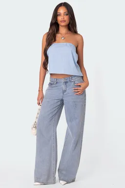 Top strapless rayas toby de Edikted en Tops para argentina