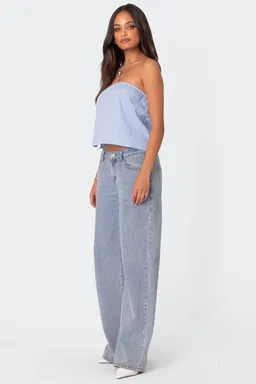 Top strapless rayas toby de Edikted en Tops para argentina