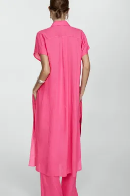 Vestido camisero con aberturas de Mango en Vestidos para argentina