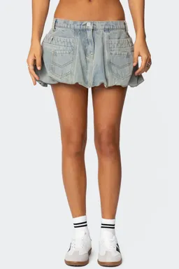 Minifalda denim jodi de Edikted en Shorts para argentina