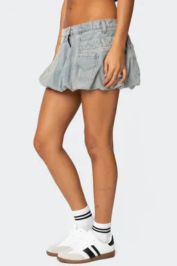 Minifalda denim jodi de Edikted en Shorts para argentina