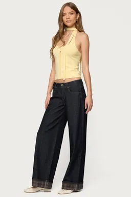 Top halter tejido dos piezas de Edikted en Tops para argentina