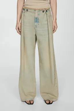 Jeans wideleg super loose de Mango en Pantalones para argentina