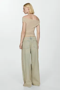 Jeans wideleg super loose de Mango en Pantalones para argentina