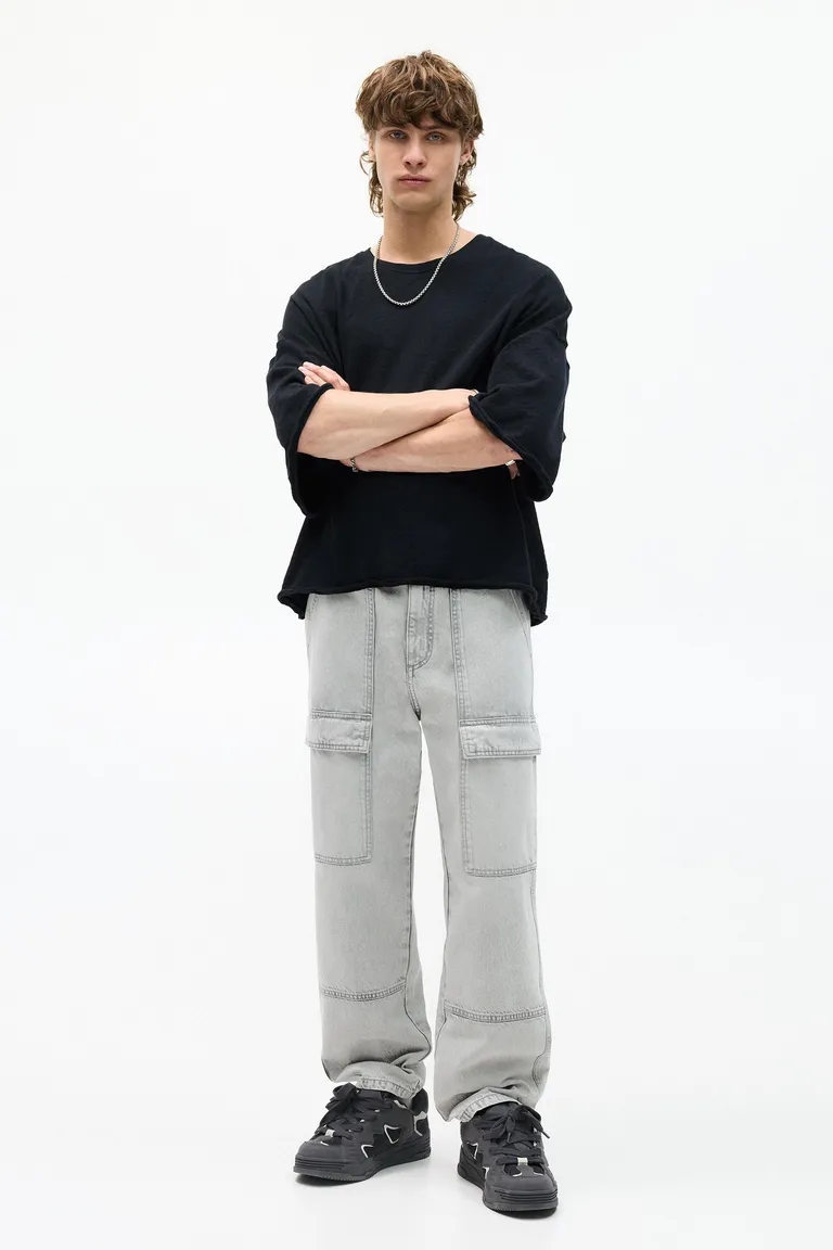 Jeans cargo baggy de Pull&Bear en Pantalones para argentina
