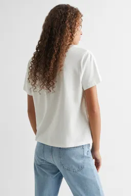 Remera estampada algodón de Mango Teen en Remeras para argentina