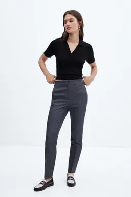 Pantalón skinny tiro medio de Mango en Pantalones para argentina