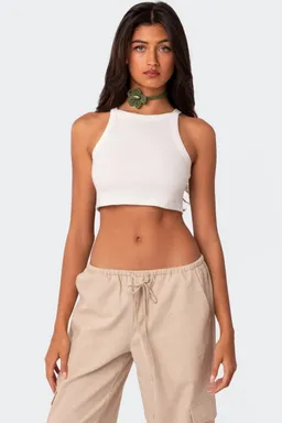 Musculosa corta cuello cuadrado de Edikted en Tops para argentina