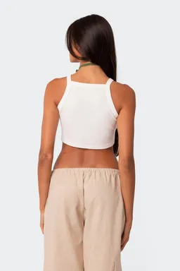 Musculosa corta cuello cuadrado de Edikted en Tops para argentina