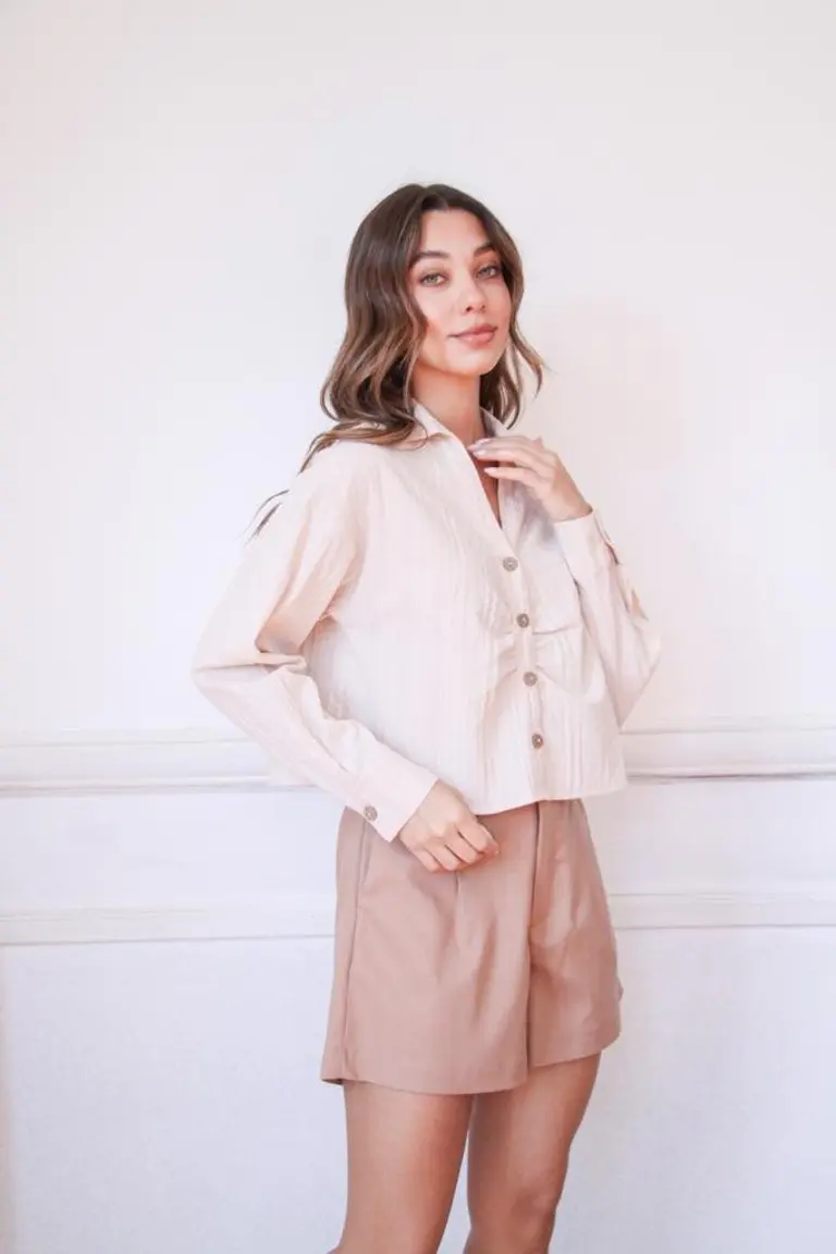 Camisa Crop Algodón de Hesed en Camisas para argentina