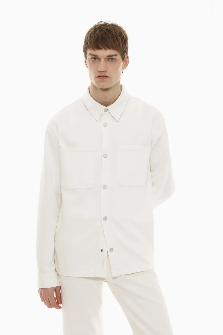 Sobrecamisa denim con bolsillos de Lefties en Camisas para argentina