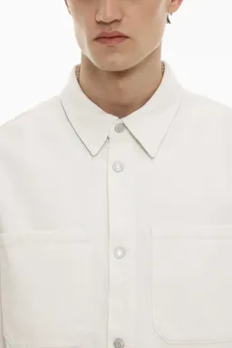 Sobrecamisa denim con bolsillos de Lefties en Camisas para argentina