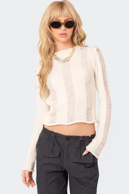 Brentley sweater roto de Edikted en Buzos y Sweaters para argentina