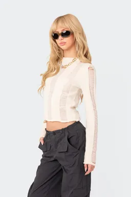 Brentley sweater roto de Edikted en Buzos y Sweaters para argentina