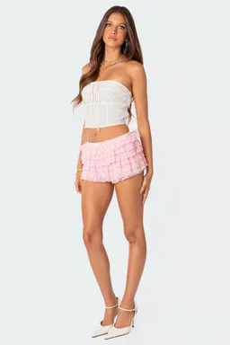 Shorts volados unicornio de Edikted en Shorts para argentina
