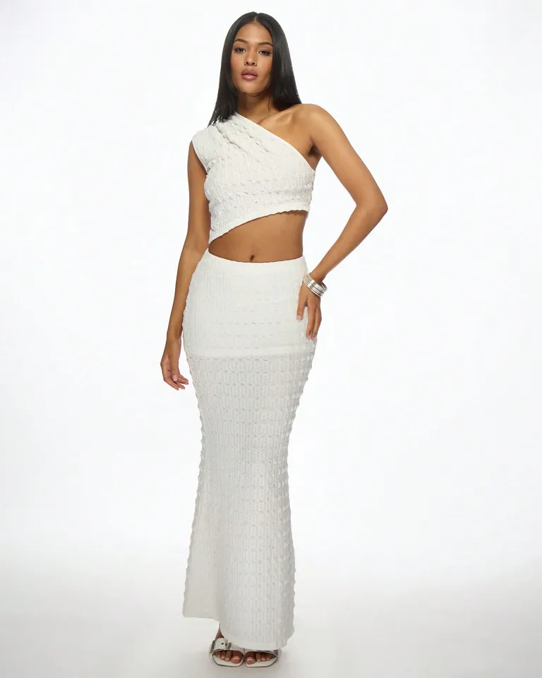 Top asimétrico ajustado fiesta de Missguided en Tops para argentina