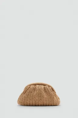 Bolso clutch fibra natural de Mango en Bolsos y Carteras para argentina