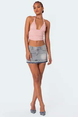 Top halter anudado lillie de Edikted en Tops para argentina