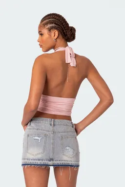 Top halter anudado lillie de Edikted en Tops para argentina