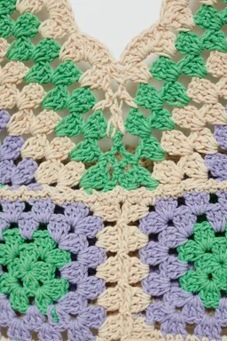 Top crochet combinado de Mango en Tops para argentina
