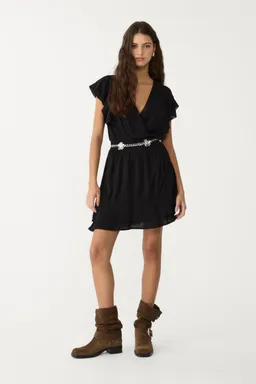 Vestido suelto corto volantes de Stradivarius en Vestidos para argentina