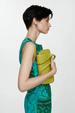 Vestido estampado cremallera delantera de Mango en Vestidos para argentina
