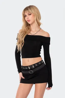 Top athena doblado de Edikted en Tops para argentina