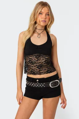 Top halter encaje tia de Edikted en Tops para argentina