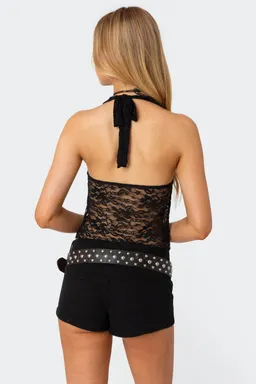 Top halter encaje tia de Edikted en Tops para argentina