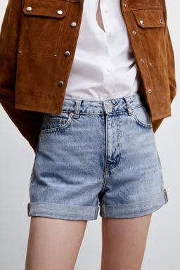 Shorts jean momfit de Mango en Shorts para argentina