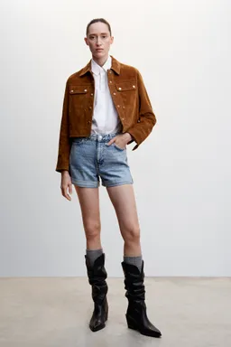 Shorts jean momfit de Mango en Shorts para argentina
