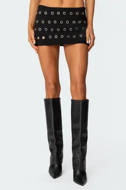 Mini skort arlette ojalillos de Edikted en Shorts para argentina