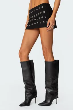 Mini skort arlette ojalillos de Edikted en Shorts para argentina