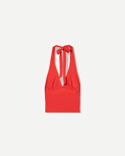 Top halter fruncido de Bershka en Tops para argentina