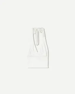 Top halter fruncido de Bershka en Tops para argentina
