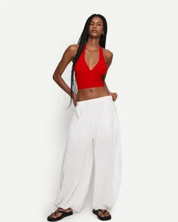 Top halter fruncido de Bershka en Tops para argentina