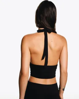 Top halter fruncido de Bershka en Tops para argentina
